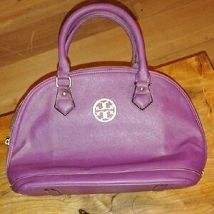 Tory Burch Purple Satchel
